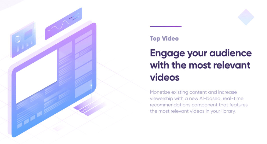 Minute.ly page. Engage your audience with the most relevant videos